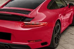 ESSMO PET Super Gloss Cherry Red Car Vehicle Vinyl Wrap Decal Glossy Sticker