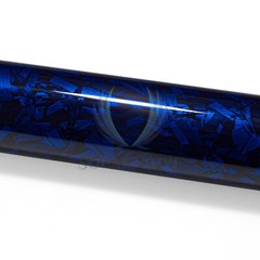 ESSMO PET Marble Forged Gloss Carbon Fiber Royal Blue Vehicle Vinyl Wrap Decal