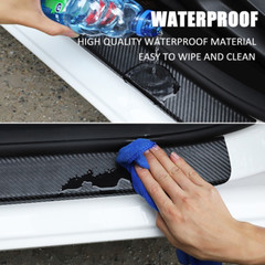 4 For Ram 1500 Truck Car Door Sill Protector Threshold Sticker Plate Entry Guard