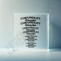 8x Chevrolet Brembo Brake Caliper Decal Stickers / Car Decals / Car Stickers