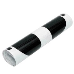 2pcs Car Body Side Decor Trim Stripe Graphics Self-adhesive Decal Sticker -Black