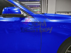 Gloss Diamond Glitter Royal Blue Sparkle Metallic Vinyl Wrap Sticker Decal Sheet