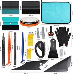 Ultimate Car Wrap Tool Kit for Professional Window Tinting & Vinyl Wrapping
