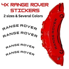 4x RANGE ROVER SPORT Brake Caliper Decal Stickers / Car Caliper Decals