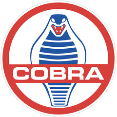 Cobra Shelby Retro Vintage Ford Mustang GT Vinyl Sticker Decal Car Window Bumper