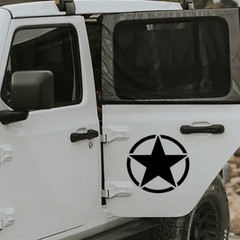 US Army Star Vinyl Decal Sticker truck car motorcycle window 2x