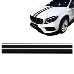 Hood Decal Line Stripes Graphics Vinyl Stickers Decoration For Car Truck Bonnet