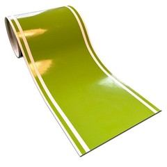 6″ Lime Green Glossy Vinyl Racing Stripes Decal Trailer Boat Windows Pinstripes