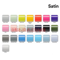Premium Satin White Matte Flat Vinyl Wrap Sticker Film DIY Decal Bubble Free