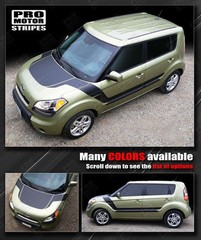 For KIA SOUL Hood & Side Accent Stripes Decal 2012 2013 2014 2015 2016 2017 2018