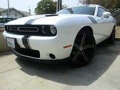 FITS DODGE Challenger 15 to 22 Racing Stripes 5″ + 1/2″ Vinyl Graphic 20 FEET