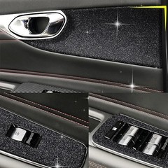 30/50CM Car Black Flash Vinyl Sticker Waterproof Self Adhesive Auto Decal Film