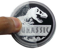 1pc Jurassic Rated Sticker Decal Emblem 4×4 Badge Auto Fender 6cm 2.36″