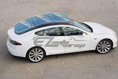 TPU Essmo Security Light Blue Glass Car Sunroof VLT70% UV99% Windshield Sunshade