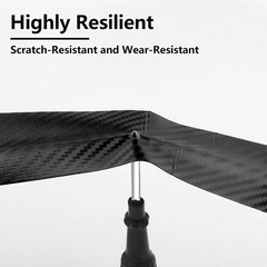 Automotive-Grade Carbon Fiber Vinyl Wrap Tape 1.2in x 30ft – Easy Clean Removal