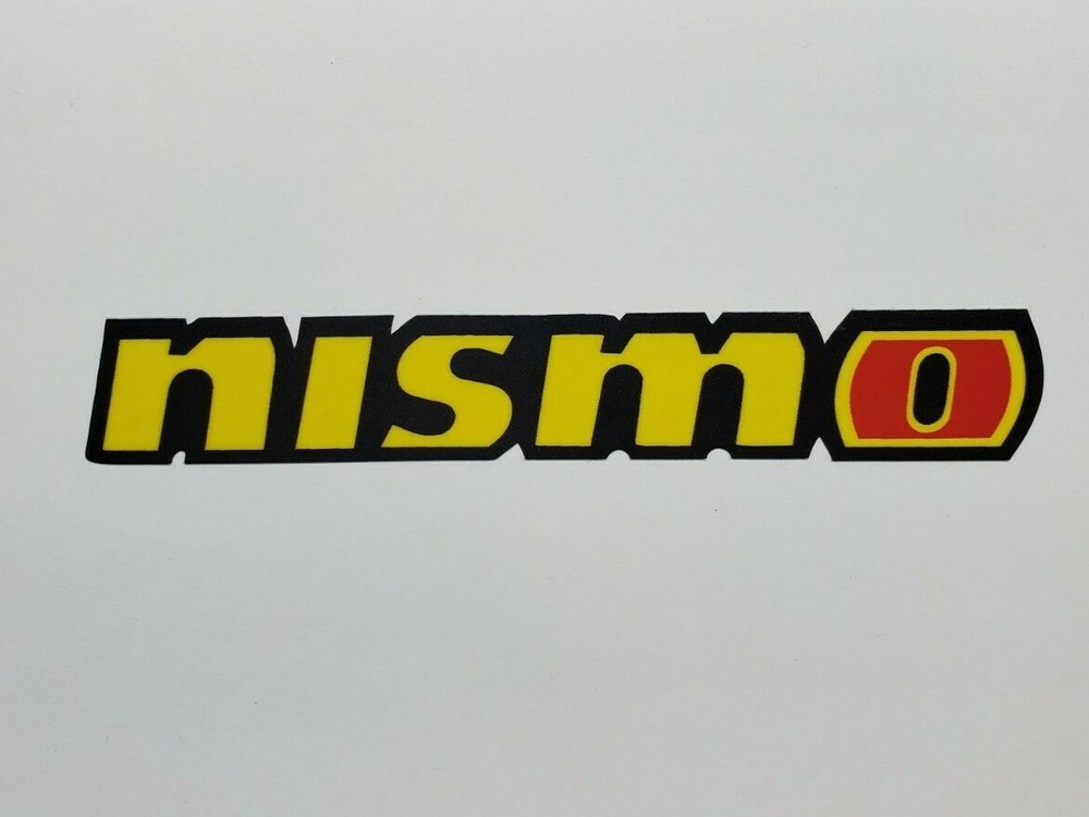 Sticker decal For Nismo vinyl Red Black Yellow for gtr 240sx nissan 350z 370z