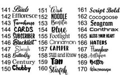 Custom vinyl decal Die Cut lettering multi font sizes colors reflective chrome