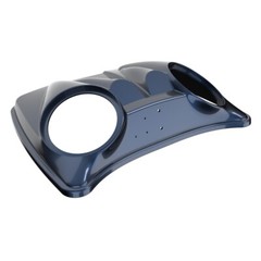 Midnight Blue Dual 8” Speaker Lids Fits Advanblack/Harley Razor Tour Pack
