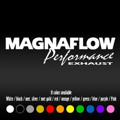 8″ Magnaflow Logo PerformanceExhaust Bumper Car Window Vinyl Decal sticker