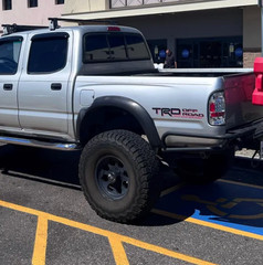 TRD Off Road Replacement Decals Toyota Tacoma Tundra 2005-2023 Clear Set of 2