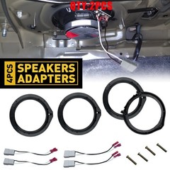 For Honda Accord Crosstour 2010-2012 6.5″ Door Speaker and Wire Harness 2-10X