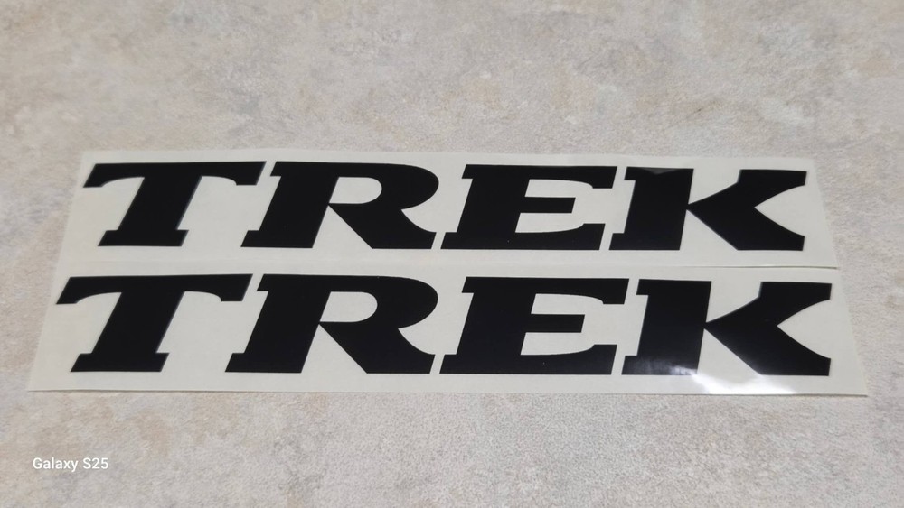 Trek pre cut high quality weatherproof sticker multi colors / sizes