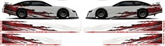 Race car Side wrap Laminated Print Modified super stock Street-38 Veins