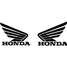 Honda Wings Motorsports Motorcycle Racing Vinyl Decal Sticker Window Truck