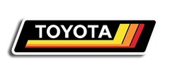 TOYOTA Sticker Retro Tacoma 4Runner Land Cruiser FJ Rav4 FREE SHIPING 6 INCH