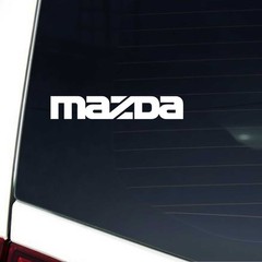 Mazda font 7″ Vinyl Decal Sticker Fits Rx7 Fc Fb Front Bumper Miata Fc Fd Fb