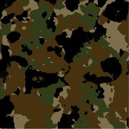 Army Green Camoflauge vinyl Wrap air release Matte finish 12″x12″