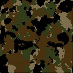 Army Green Camoflauge vinyl Wrap air release Matte finish 12″x12″
