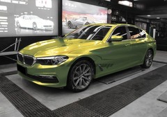 Galaxy Dust Gloss Emerald Green PPF TPU Paint Protection Film Dry Wet Vinyl Wrap