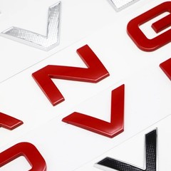 Premium 3D ABS Range Rover Letters Car Front Hood Bonnet Emblem Badge For Land