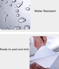 12”X78”Chrome Mirror Silver Vinyl Wrap Sticker Decal Film Sheet,Self-Adhesive