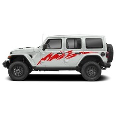 Decal For Jeep Wrangler JK JL Rubicon Sahara Willys Sport graphics design 2023