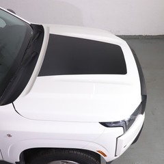 Black Front Exterior Hood Trim Sticker Decal For Nissan Frontier 2022-2025 US