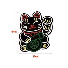 Windshield Electric Wanted Car LED Window Stickers for JDM Glow Panel Decoration