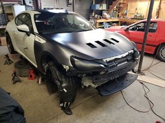 VVivid 2020 VVivid+ Matte Metallic Charcoal Vinyl Car Wrap Film | V204