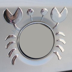 3D Crab Car Logo Stickers Auto Emblem Decal Universal Waterproof Self-Adhesive