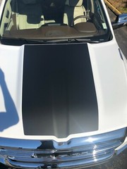FITS 2019-2026 DODGE RAM 1500 VINYL HOOD DECAL STICKER GRAPHIC STRIPE