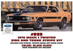 GE-925 1970 FORD MUSTANG MACH 1 – TWISTER SPECIAL – SIDES and TRUNK STRIPE KIT