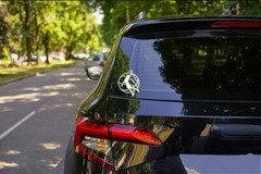 Basketball Player – Car Window – Premium Vinyl Decal/Sticker 4.5×5.75 inches