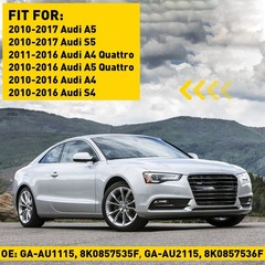 2/4X Mirror Glass Heated Backing Driver Left &Right Side for Audi A3 A4 A5 Quatt