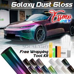 ESSMO PET Galaxy Dust Gloss Auto Car Vinyl Vehicle Wrap Decal Sticker Sheet Film
