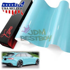 2pcs 4″x8″ Sample PPF Paint Protection Gloss Teal Invisible Scratches Shield