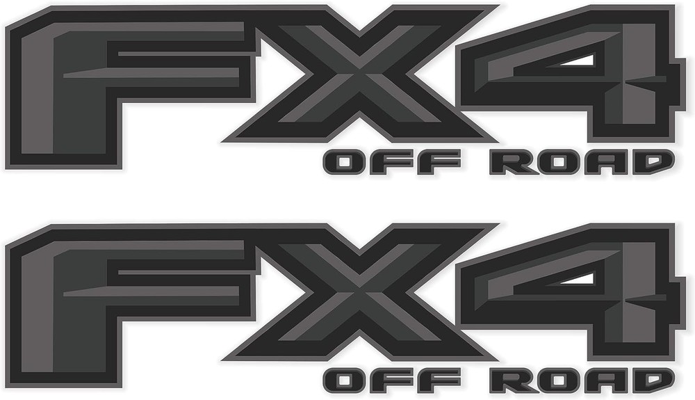 FX4 Off Road Decal Replacement Sticker F150 Bedside F Truck Super Metallic