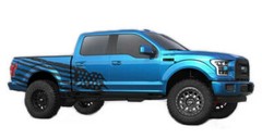 Graphics American Flag Sticker Kit for Ford Raptor F-150 Pickup Truck Bed Decal
