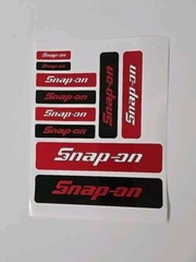 2X Packs Snap On Tools Promo 20 stickers Total Red, White & Black Decal Emblem !