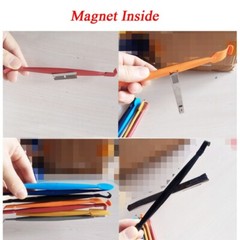 7Pcs Edge Vinyl Car Wrap Film Stick Tuck Tools Magnet Micro Squeegee Gasket Kit